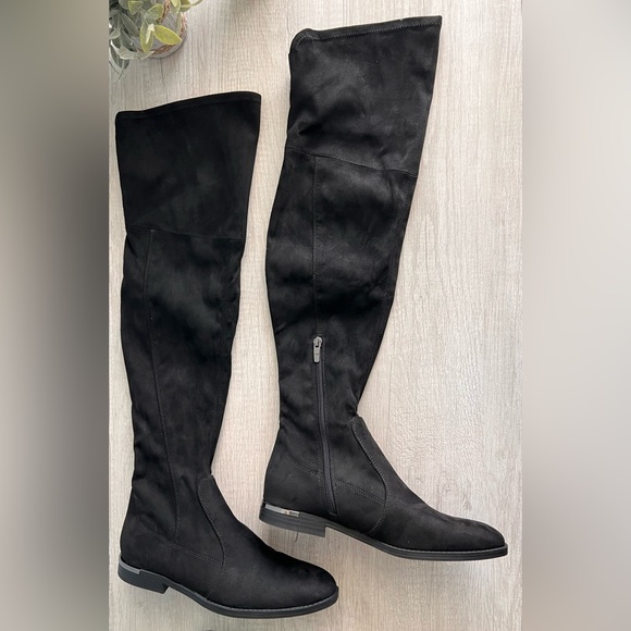 MARC FISHER Women's Renn Over The Knee Boots - Picture 3 of 7